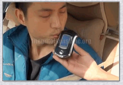 Premium police-grade breathalyser with advanced fuel cell sensor technology for accurate alcohol detection and fast, reliable BAC readings