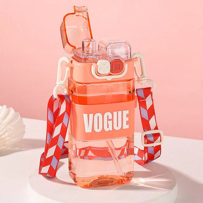 Eco-Friendly Leak-Proof Double Drinking Water Bottle with Vibrant Colour Options for Active Kids