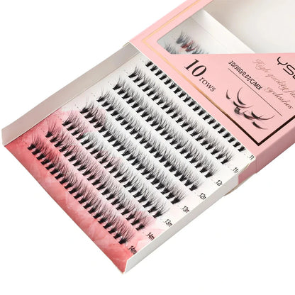 Premium mink eyelash extensions with soft, natural-looking volume and customisable length and thickness options