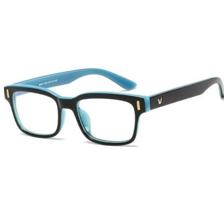 Anti-Glare Blue Light Blocking Gaming Glasses with sleek, modern frames and polycarbonate lenses that filter out harmful blue light emissions
