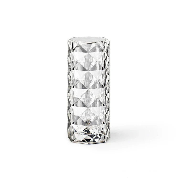 Elegant crystal-inspired table lamp with 16 colour modes, perfect for bedrooms, living rooms, and more