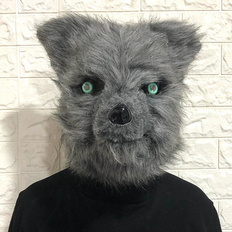 Charming animal-themed headgear with an open-mouth design, perfect for masquerade parties, costumes, and adding a playful touch to any look.