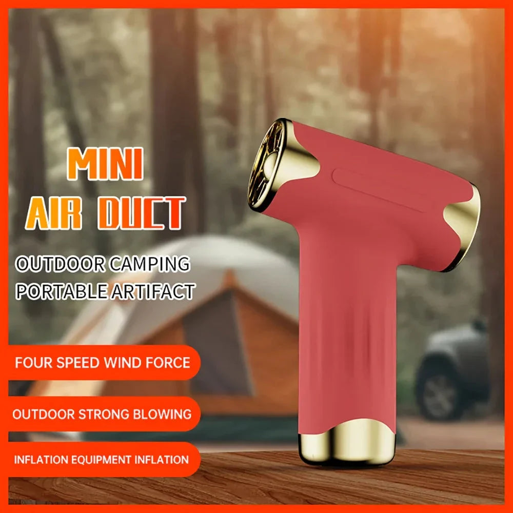 Cordless travel hair dryer with four adjustable speed settings, rechargeable battery, and lightweight, durable design for versatile use on the go