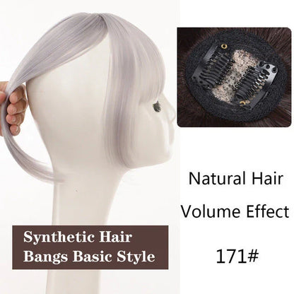 Premium synthetic hair fringe wig in various colours, designed for a natural-looking, flawless hairstyle