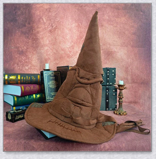 Bewitching Wizard's Sorting Hat for Cosplay and Halloween - Intricate Details, Premium Materials, Comfortable Wear
