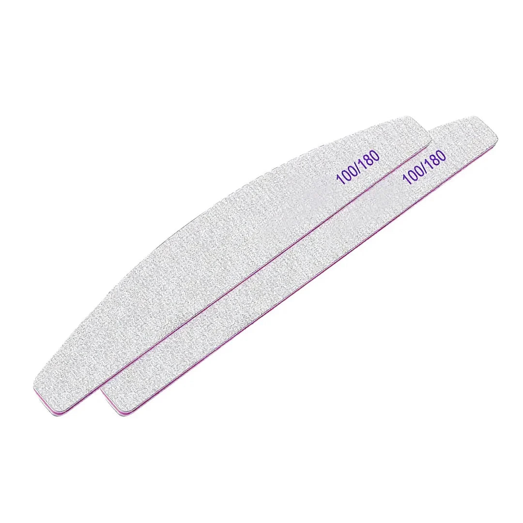 Dual-Sided Emery Board Nail Files for Salon-Quality Nails at Home or On-the-Go