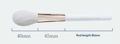 Deluxe 10-Piece Portable Makeup Brush Set with Premium Synthetic Fibres for Flawless, Radiant Makeup Application
