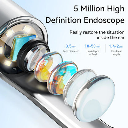 HD Visual Ear Cleaner with Camera - State-of-the-art ear hygiene tool with integrated camera for precise ear wax removal