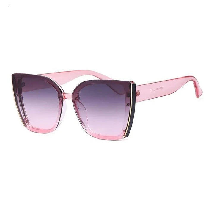 Chic oversized cat eye sunglasses with a vintage-inspired design and UV400 protection for stylish British women