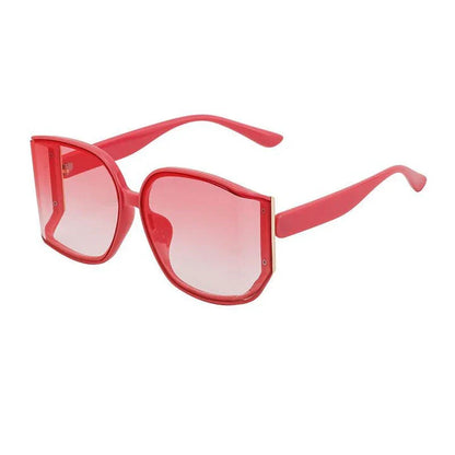 Chic and oversized square sunglasses with gradient lenses, providing UV protection and a stylish look for women