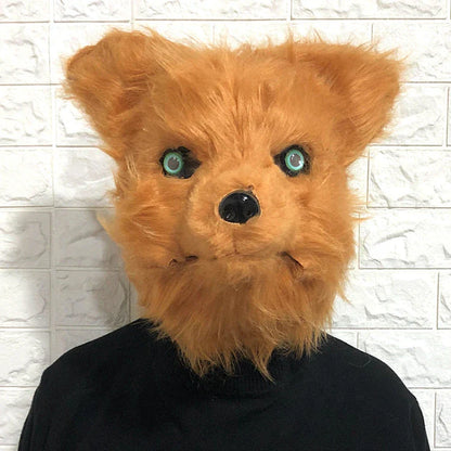 Charming animal-themed headgear with an open-mouth design, perfect for masquerade parties, costumes, and adding a playful touch to any look.