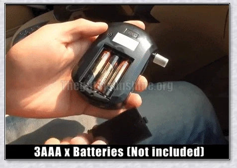 Premium police-grade breathalyser with advanced fuel cell sensor technology for accurate alcohol detection and fast, reliable BAC readings