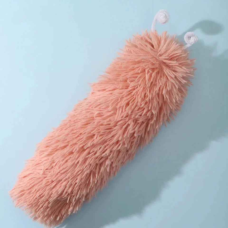 Durable catnip-infused plush toy in a vibrant purple colour, designed to engage and entertain cats during playtime