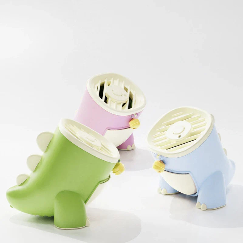 Dinosaur-shaped mosquito trap lamp with bionic thermal lure and silent suction fan
