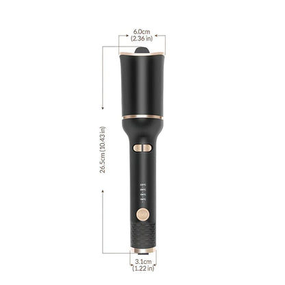 Auto-Rotating Ceramic Hair Curler with Salon-Quality Curling Capabilities