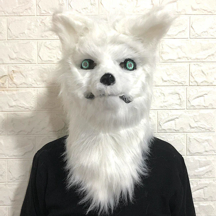 Charming animal-themed headgear with an open-mouth design, perfect for masquerade parties, costumes, and adding a playful touch to any look.
