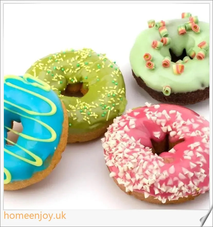 Delightful Donut Maker with batter dispenser, creating perfect donut shapes in hot oil