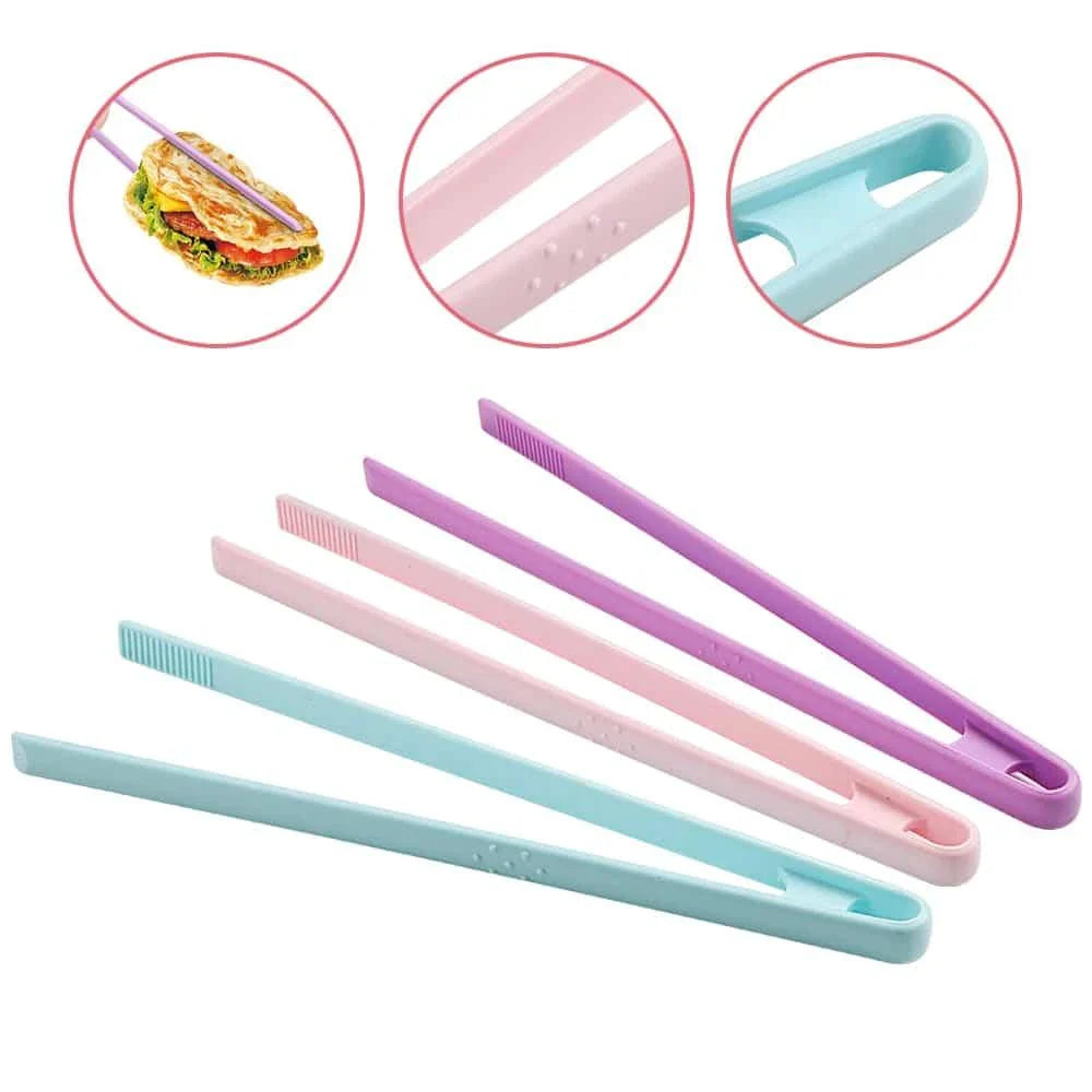 Premium silicone barbecue tongs in purple colour, perfect for grilling and barbecuing in the UK