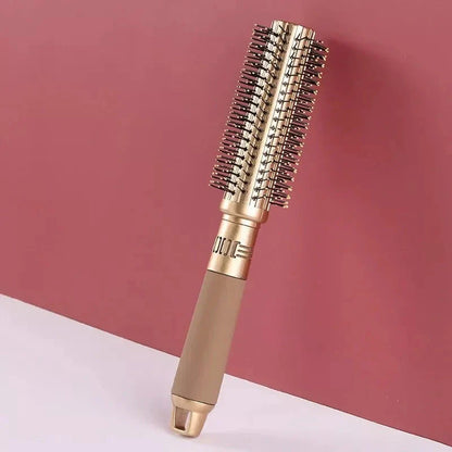 Portable anti-static hair brush with three different shape options for personalised hair styling
