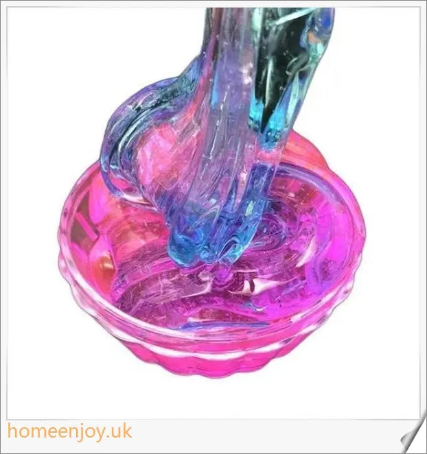 Captivating crystal clear slime that can be customised with accessories for endless creative play