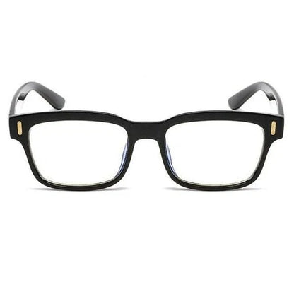 Anti-Glare Blue Light Blocking Gaming Glasses with sleek, modern frames and polycarbonate lenses that filter out harmful blue light emissions