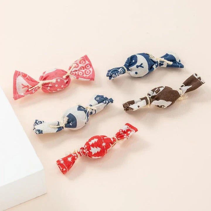Interactive cat toy with bells and catnip, designed to engage and entertain your feline friend