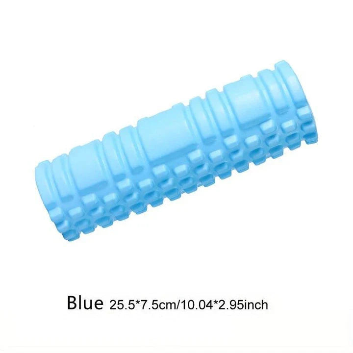 Premium eco-friendly fitness foam roller with massage points for muscle recovery and flexibility