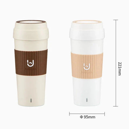 400ml Smart Electric Kettle Thermal Cup with BPA-free design and rapid 6-minute water boiling capability