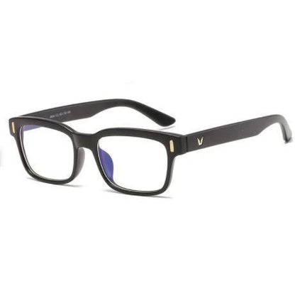 Anti-Glare Blue Light Blocking Gaming Glasses with sleek, modern frames and polycarbonate lenses that filter out harmful blue light emissions