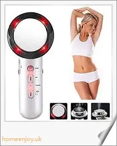 Ultrasonic Cavitation Fat Burner Device with Infrared Therapy and Microcurrent for Body Slimming and Anti-Cellulite Treatment
