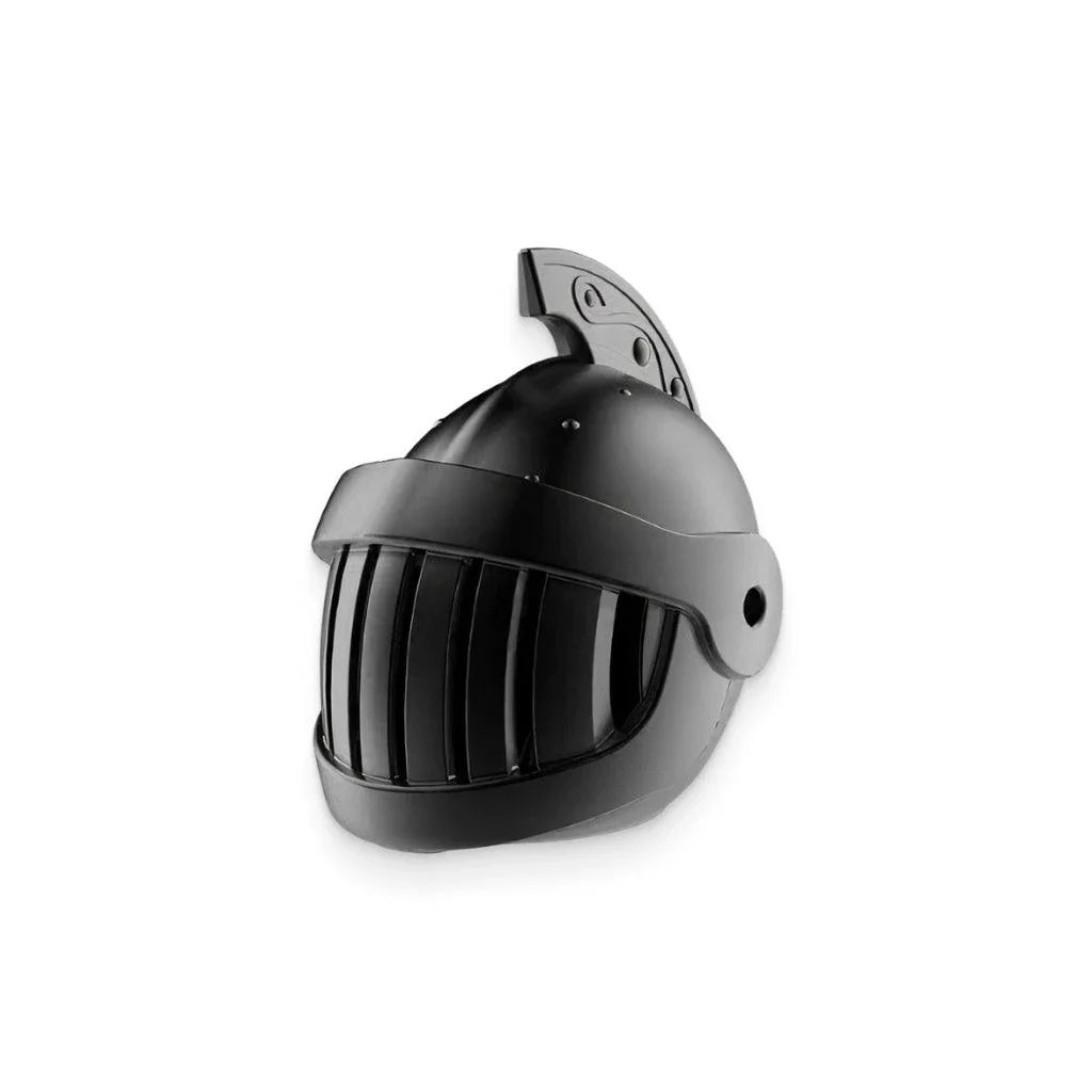 Aluminium alloy Medieval Knight Helmet shaped air freshener with fragrance tablet for vehicle interiors