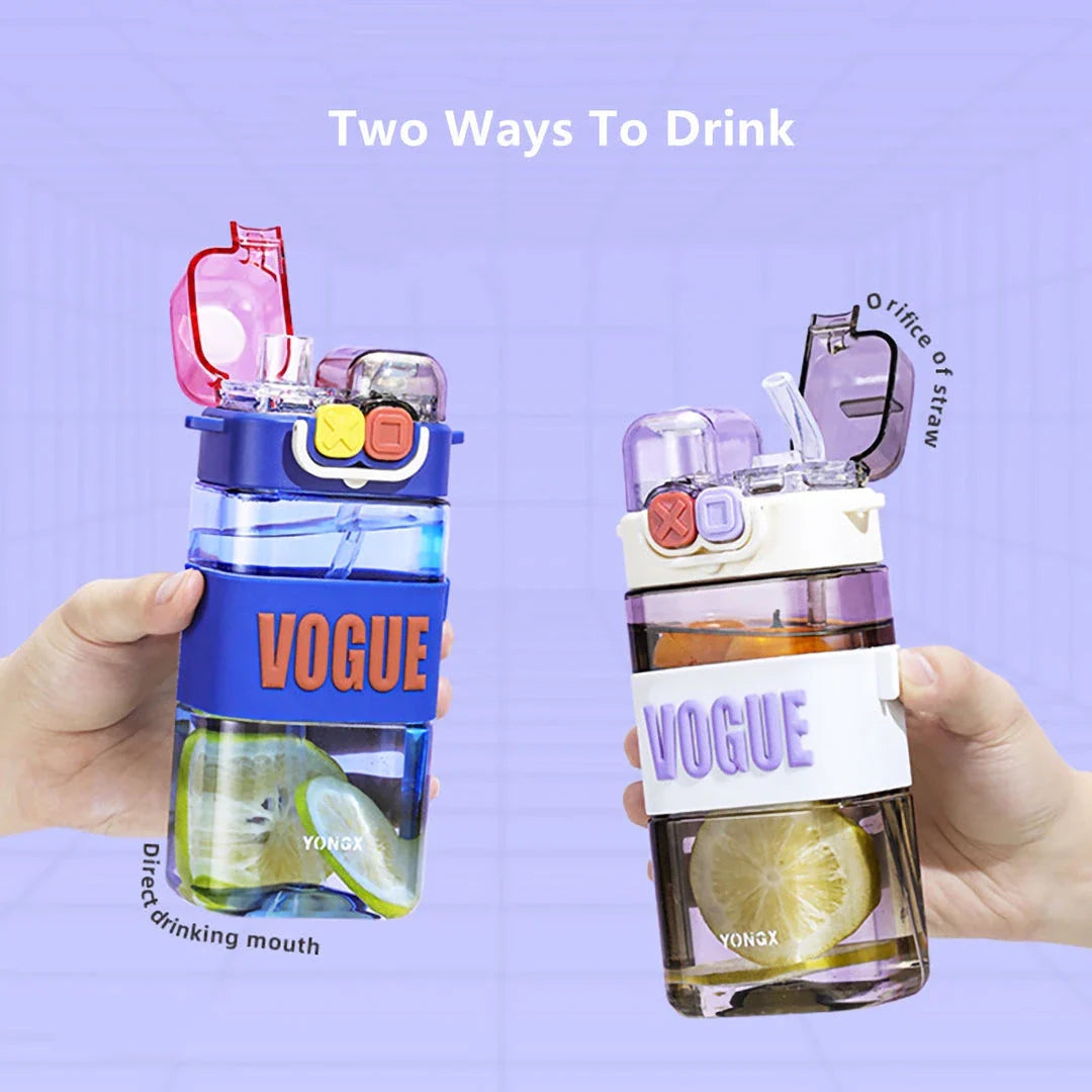 Eco-Friendly Leak-Proof Double Drinking Water Bottle with Vibrant Colour Options for Active Kids