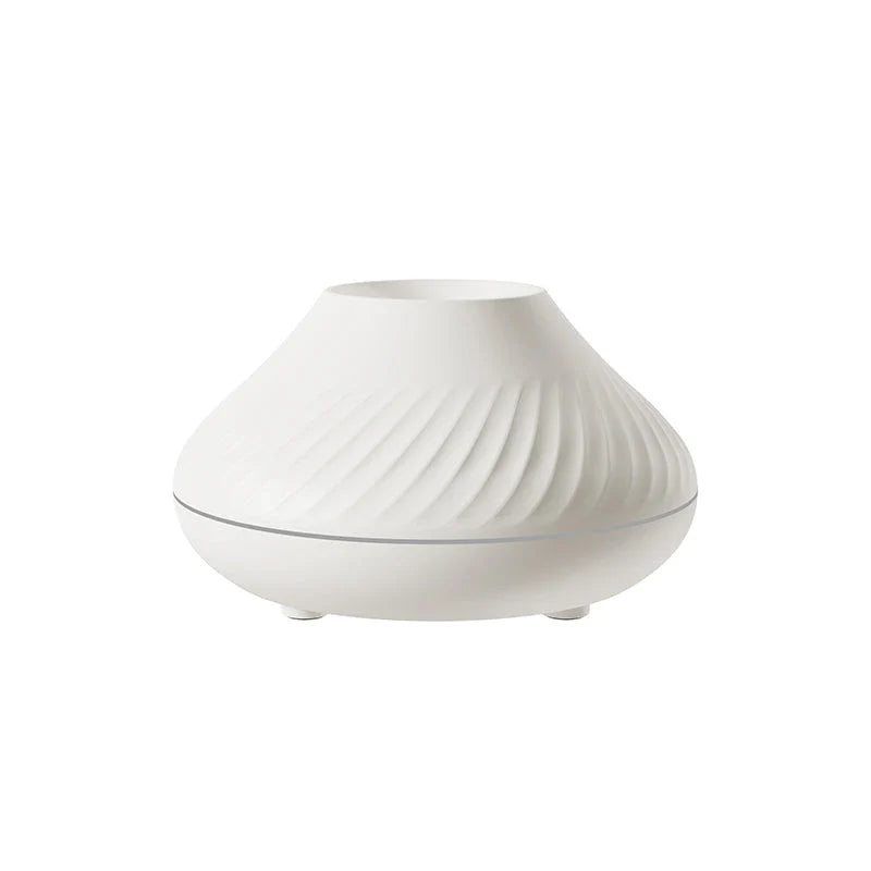 Elegant Flame Effect Aromatherapy Humidifier with Colour-Changing Lighting, a premium British-made product that enhances air quality and ambiance.