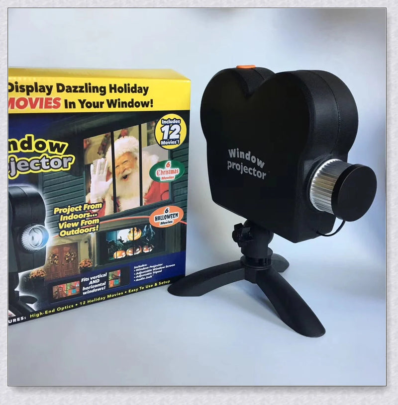 Homeenjoy UK Enchanting Window Projector: Illuminate Any Window with Festive Displays