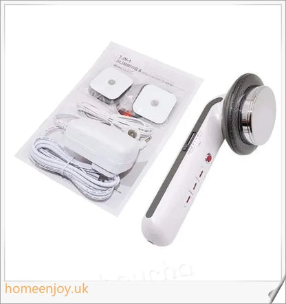 Ultrasonic Cavitation Fat Burner Device with Infrared Therapy and Microcurrent for Body Slimming and Anti-Cellulite Treatment