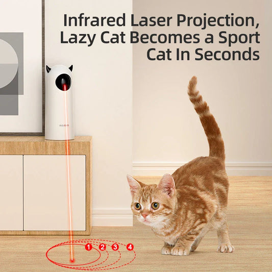 Engaging Smart Laser Toy for Pets - Interactive and Entertaining Pet Toy