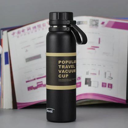 Stainless steel insulated tumbler with leak-proof lid in various vibrant colours, designed to keep hot and cold drinks at the perfect temperature for hours.