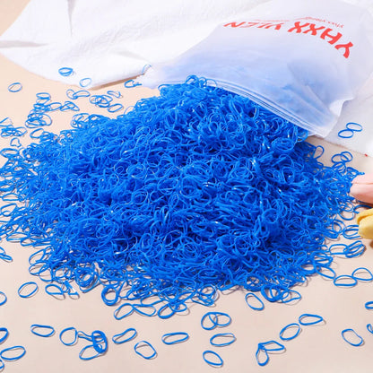 500 Vibrant and Durable Disposable Hair Bands for Girls in Various Colours