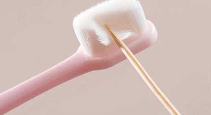 Premium soft-bristle toothbrush with 20,000 bristles for thorough, gentle dental cleaning in the UK