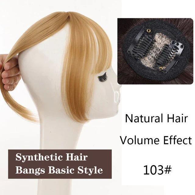Premium synthetic hair fringe wig in various colours, designed for a natural-looking, flawless hairstyle