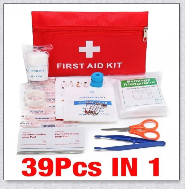 Premium Portable First Aid Medical Kit with Comprehensive Medical Supplies for Emergency Situations