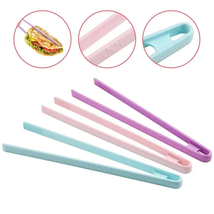 Premium silicone barbecue tongs in purple colour, perfect for grilling and barbecuing in the UK