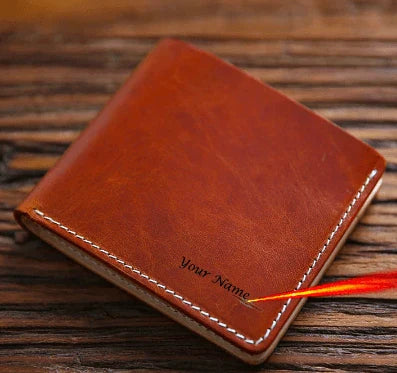 Premium Handmade Leather Money Clip in a Range of Classic British Colours