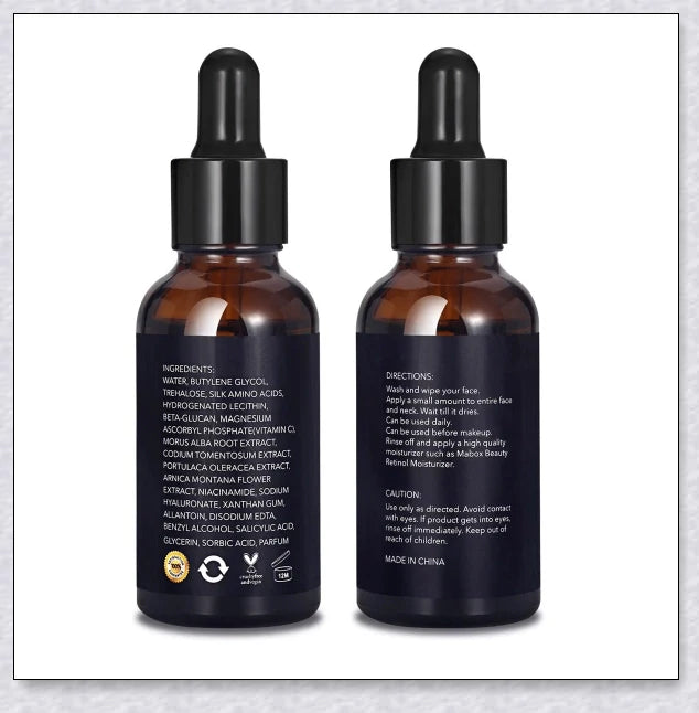 Mabox Award Winning Acne Clarifying Vitamin C Serum - A powerful skincare solution to combat breakouts and nourish skin