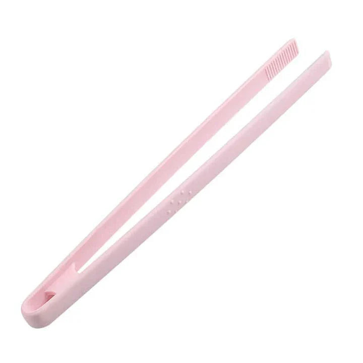 Premium silicone barbecue tongs in purple colour, perfect for grilling and barbecuing in the UK