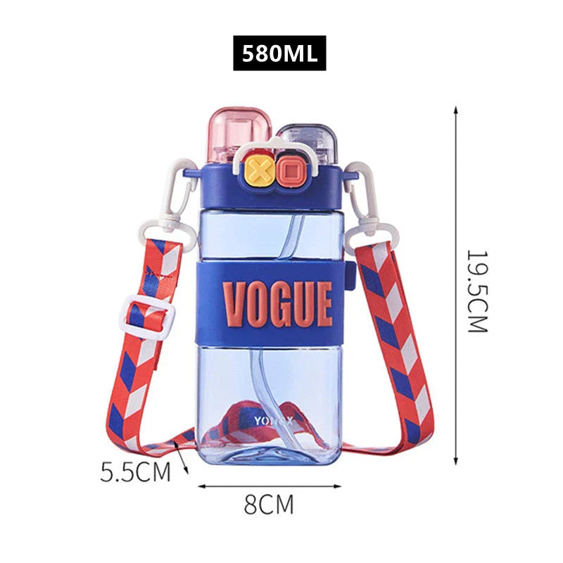 Eco-Friendly Leak-Proof Double Drinking Water Bottle with Vibrant Colour Options for Active Kids
