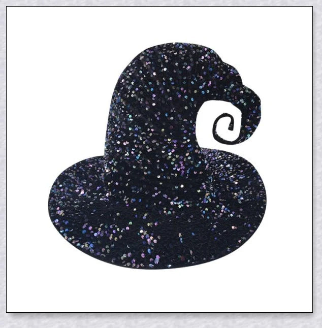 Starrywitch Sequin Witch Hat with sparkling sequins for a bewitching, enchanting Halloween costume accessory