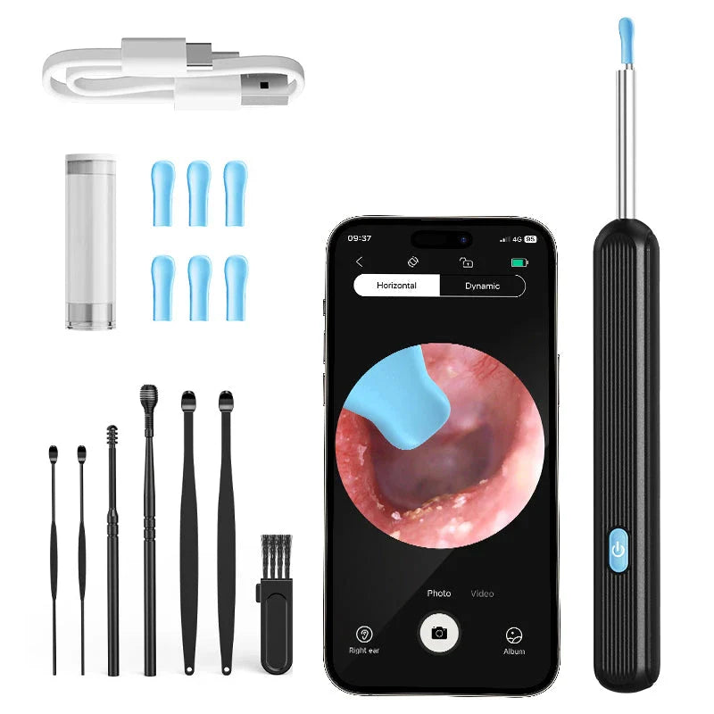 HD Visual Ear Cleaner with Camera - State-of-the-art ear hygiene tool with integrated camera for precise ear wax removal
