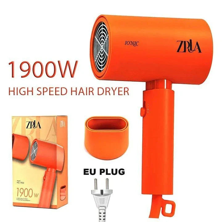 Salon-Standard Electric Turbine Hair Dryer for Efficient Drying and Versatile Styling