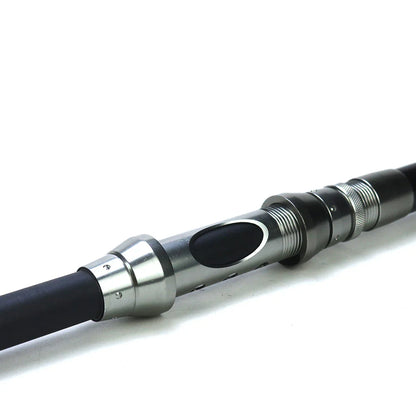 Compact and telescopic sea fishing rod made from high-quality carbon fibre, ideal for UK anglers